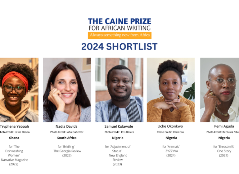 The Caine Prize for African Writing 2024 shortlist