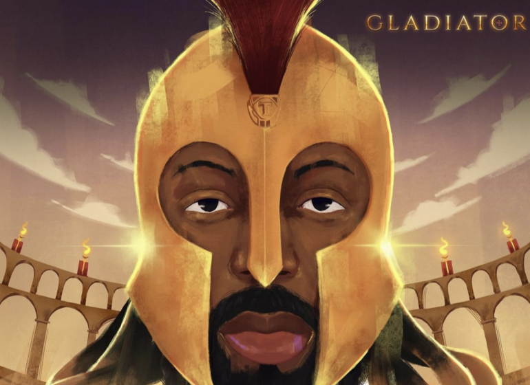 Artwork for Timaya's new album 'Gladiator'