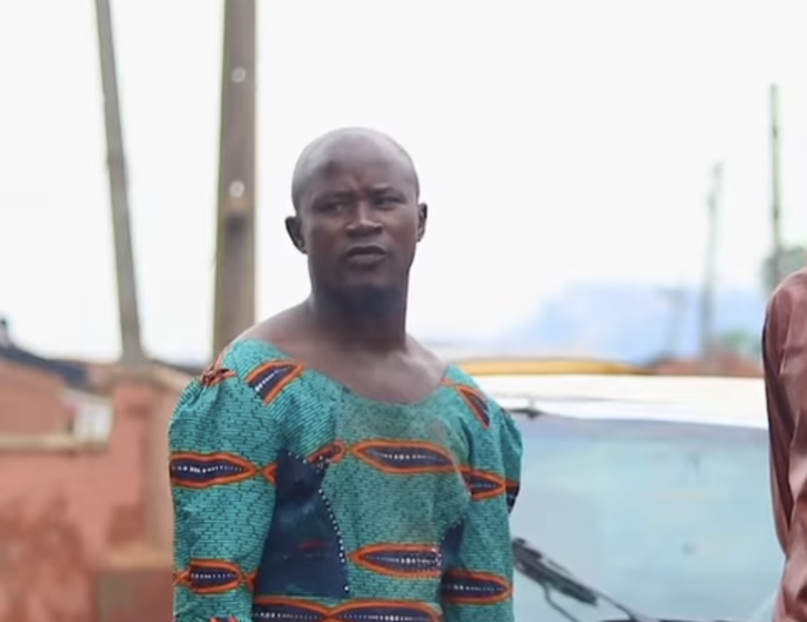 Hafeez Adedigba, the Ibadan-based taxi driver who wears his wife's outfit to work