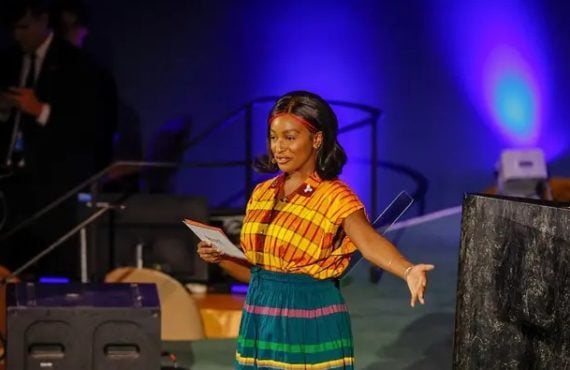 DJ Cuppy makes history, hosts youth session at UN general…