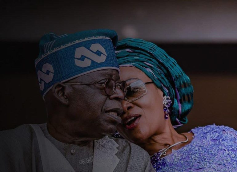 Bola Tinubu and wife Oluremi