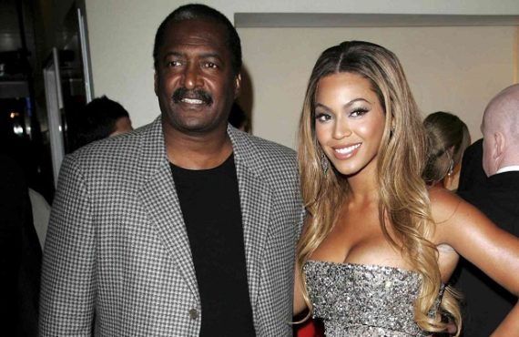 Matthew Knowles and daughter Beyonce