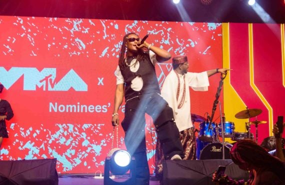 PHOTOS: Pheelz, Ebuka, E-Money attend MTV VMAs nominees party in…