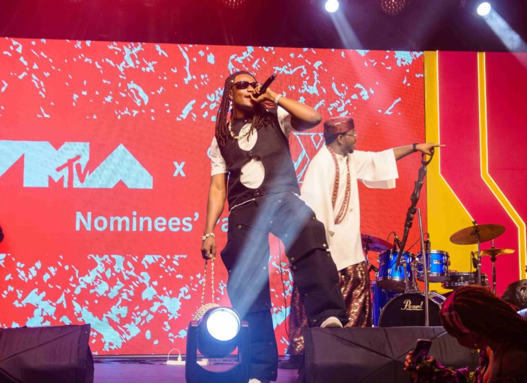 Pheelz attends MTV VMAs nominees party in Lagos