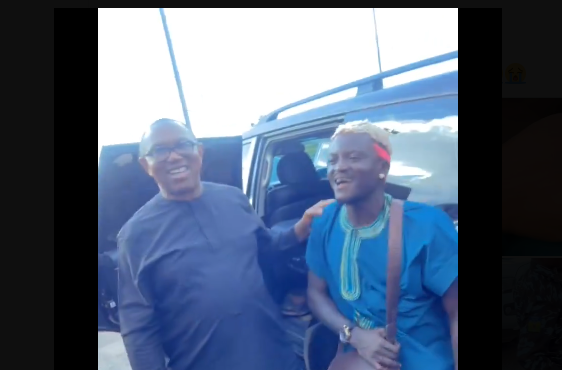 Portable meets Peter Obi