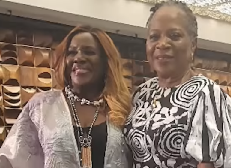 Joke Silva and Onyeka Onwenu