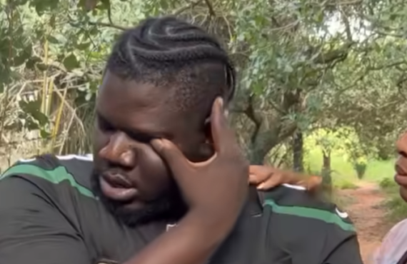 Skit maker Untouchable weeps as dad dies after 20-year battle…