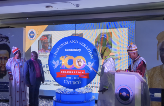 CAN president attends unveiling ceremony for C&S church’s centenary celebration