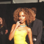 Tyla at the MTV VMA's red carpet