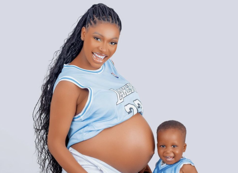 Portable's partner Ashabi Simple shows off baby bump for second child