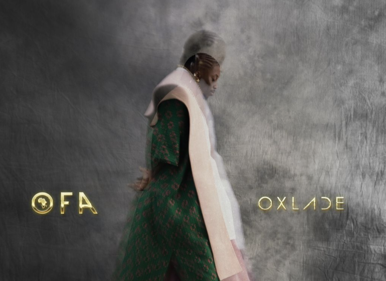 Artwork for Oxlade's debut album titled 'Oxlade From Africa' (OFA)