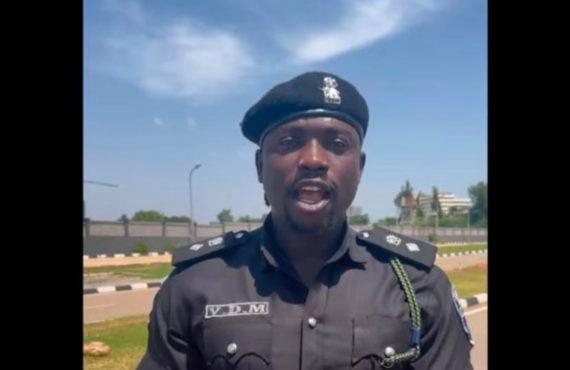 VIDEO: VeryDarkMan apologises for wearing police uniform