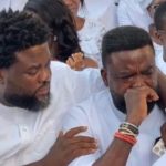 Kunle Afolayan ends feud with brother Aremu at mum's funeral