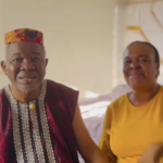 Chiwetalu Agu and his wife Ngozi