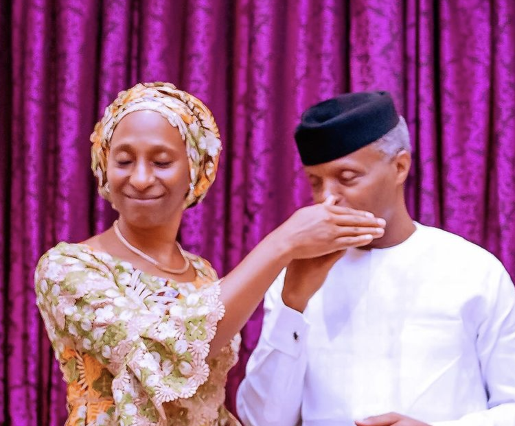 Yemi Osinbajo and wife Dolapo