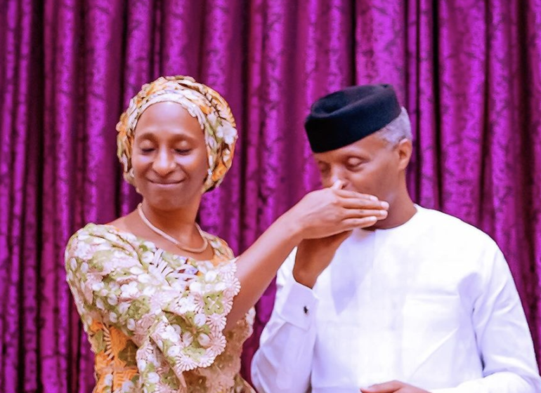 Yemi Osinbajo and wife Dolapo