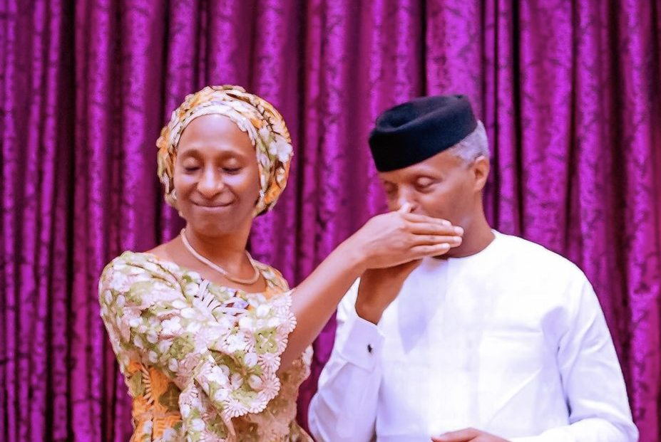 Yemi Osinbajo and wife Dolapo