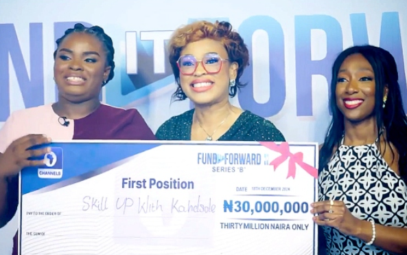 Ukpabi wins Channels TV’s ‘Fund it Forward’ season 2, gets N30m grant