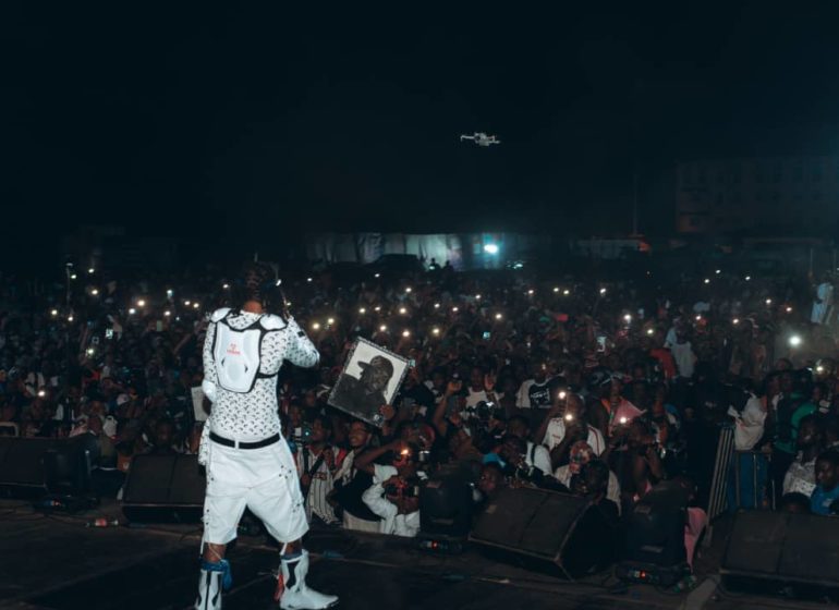 Rapper JeriQ thrills concertgoers in Onitsha