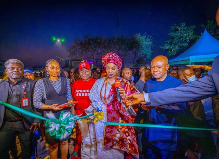 Musawa lights up Enugu Christmas festival with 500,000 lights