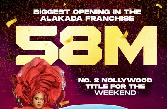 ‘Alakada! Bad and Boujee’ makes N58m in first weekend at…