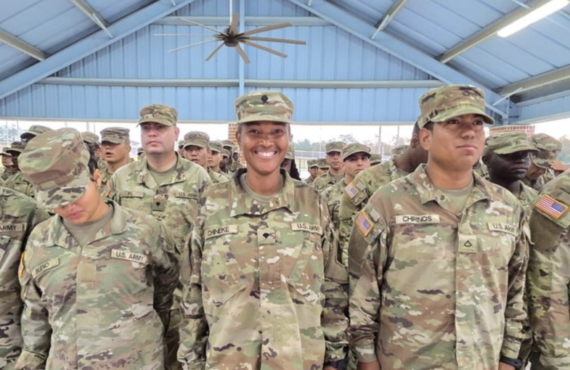 Actress Princess Chineke joins US army