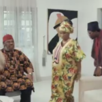 Pete Edochie makes special appearance in Mr Macaroni's skit