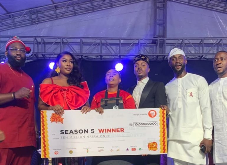 Dickson Kate wins Street Foodz Naija season 5