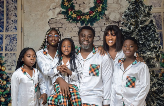 PHOTOS: Nigerian celebrities mark Christmas in style