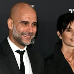 Josep 'Pep' Guardiola, the Manchester City manager, and Cristina Serra, his wife