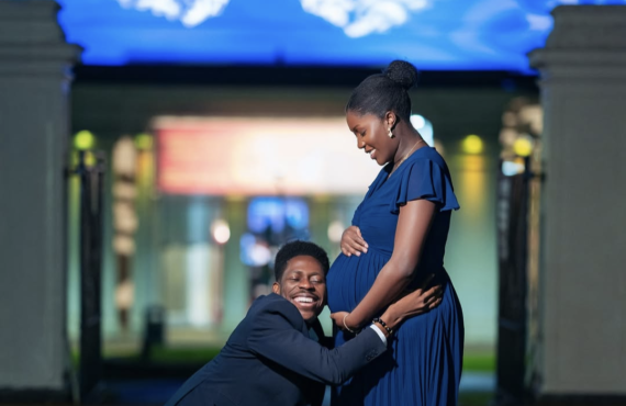 Moses Bliss, wife welcome first child — a year after…