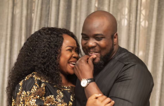 Life with you is stress-free, Omawumi tells husband on 10th…