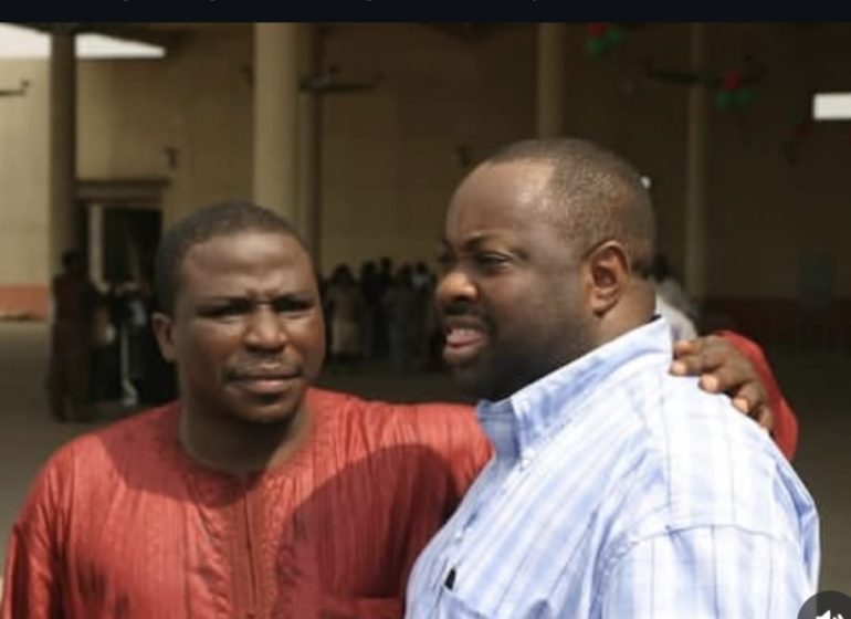 Gbenga Adeyinka and Dele Momodu