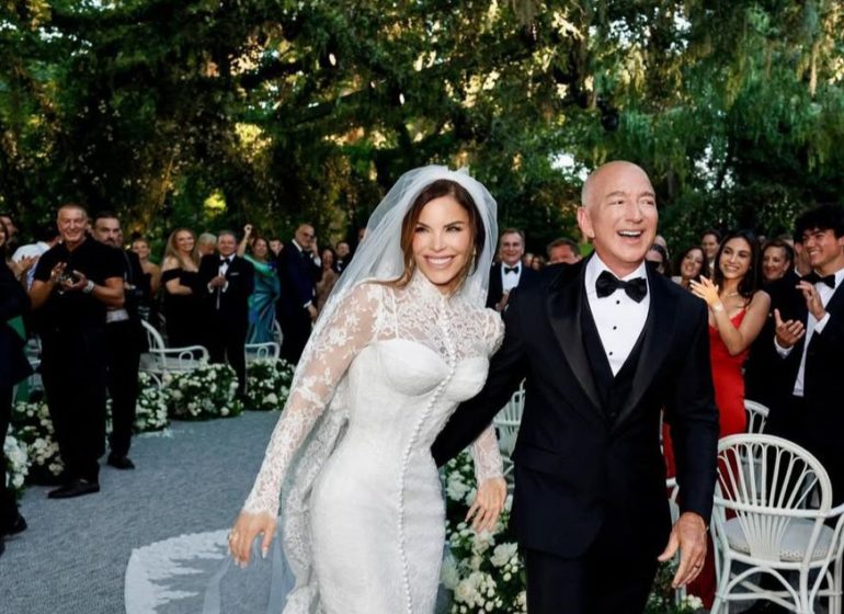 Jeff Bezos, the founder of Amazon, and his longtime partner Lauren Sanchez have officially tied the knot.