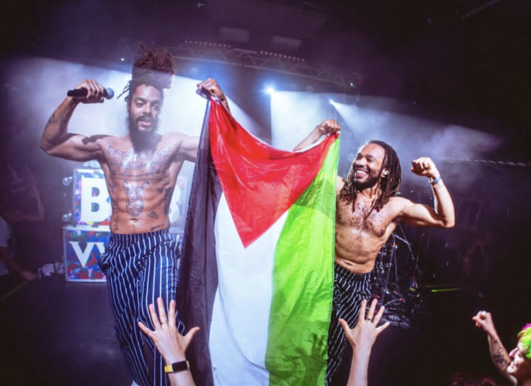 UK punk-rap duo Bob Vylan