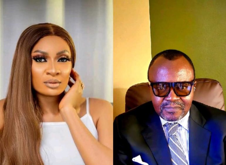 May Edochie and her former lawyer Emeka Ugwuonye