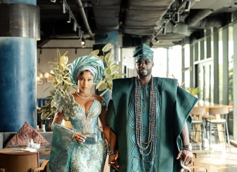 VIDEO: Author Toni Tone, partner wed in Lagos