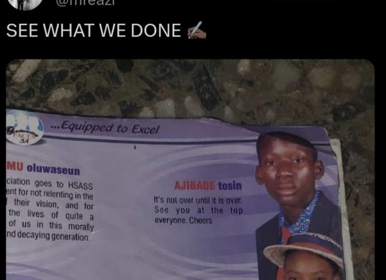 'Did your classmates meet you at the top?' -- Mr Eazi's school yearbook message sparks reactions
