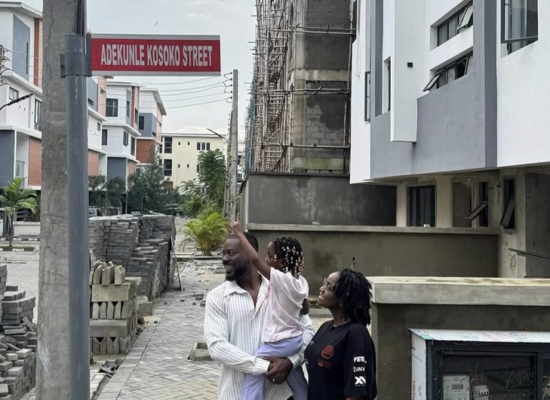 Adekunle Gold gets street name on Lagos Island