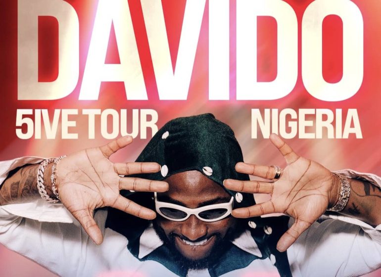 Davido to begin ‘5IVE’ Nigeria tour on October 26