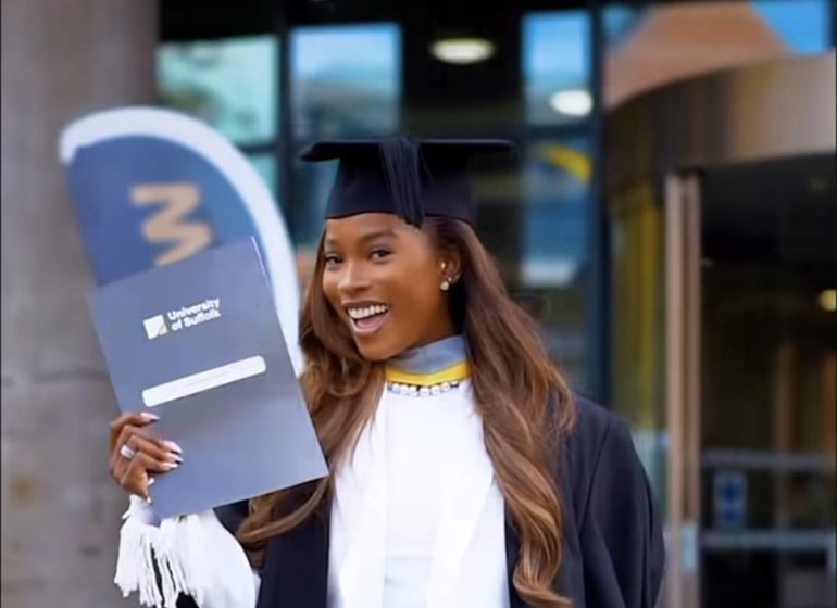 Jemima Osunde bags masters degree from UK varsity