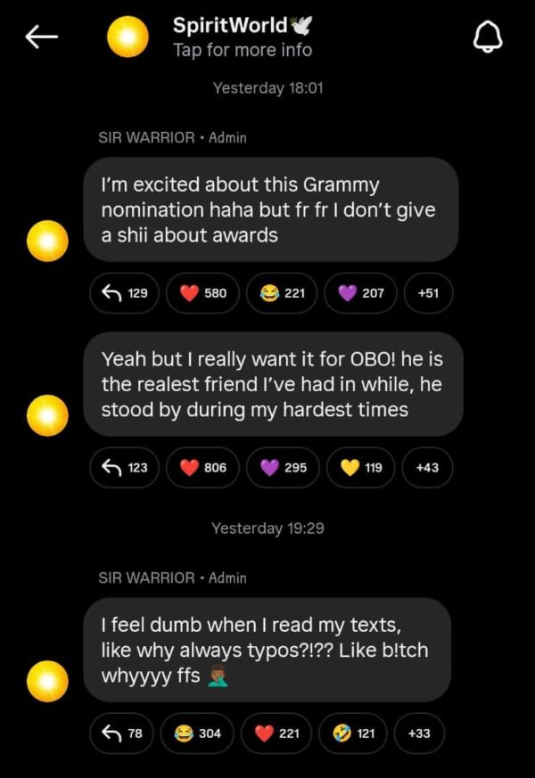 Omah Lay on Grammy nomination