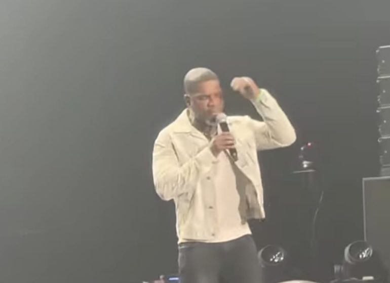 WATCH: Kirk Franklin opens Davido’s Atlanta concert with prayer for Nigeria