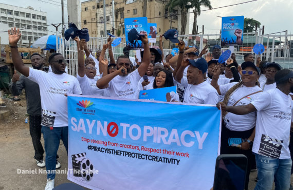 PHOTOS: MultiChoice, actors hold walk against piracy