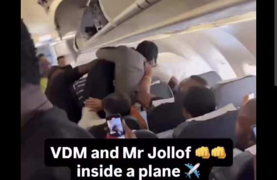 VeryDarkMan, Mr Jollof will face sanction over in-flight fight, says…