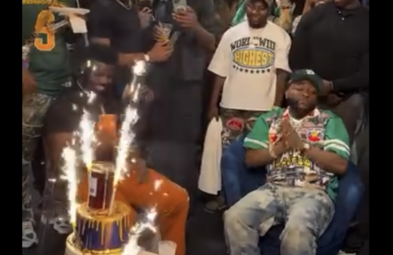 VIDEO: Davido announces new album during 33rd birthday party in…