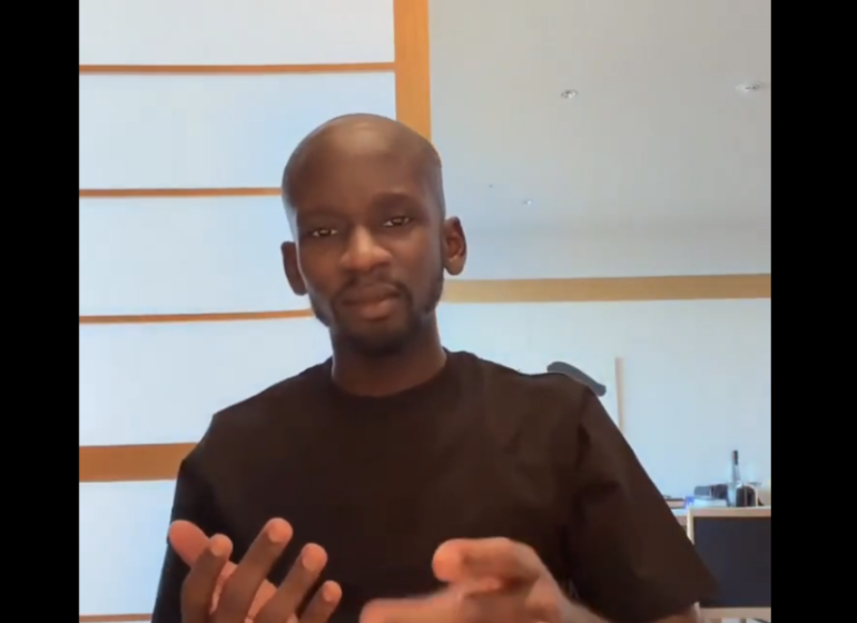 VIDEO: Mr Eazi flaunts new bald look