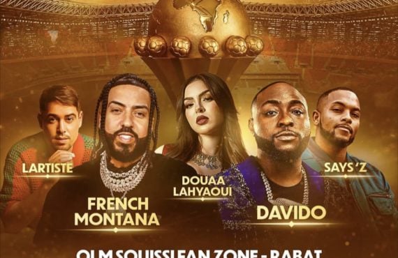 Davido to perform at AFCON 2025 kick-off concert