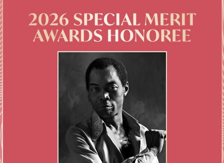 Fela to be honoured with special merit award at 2026 Grammys