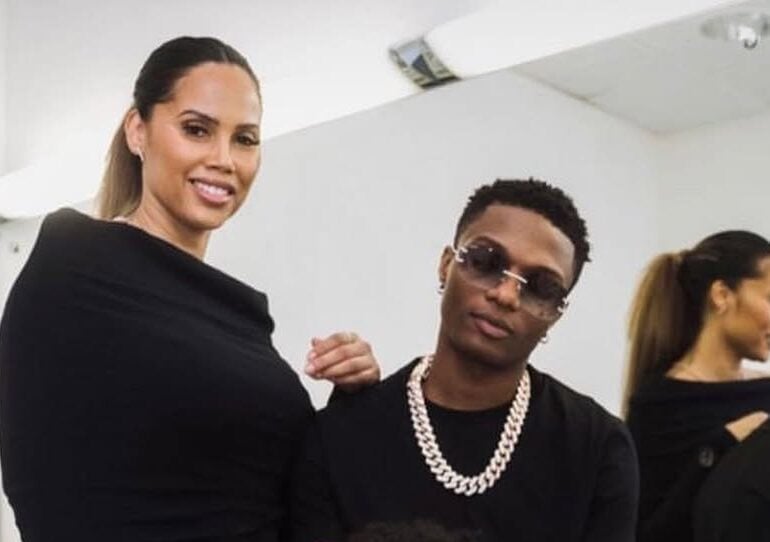 Jada Pollock and Wizkid